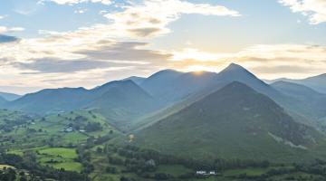 Background hills